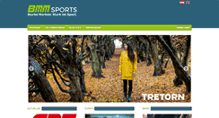 Desktop Screenshot of bmmsports.com